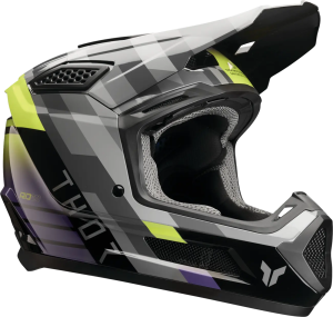 Casca Thor Fleet Camber Negru/Mov/Galben Fluo