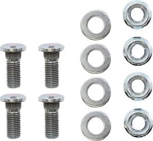 Wheel Stud/nut Kit Silver
