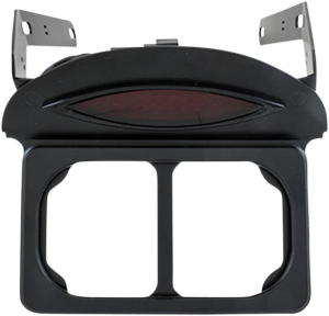 License Plate Relocation Frame W/taillight White