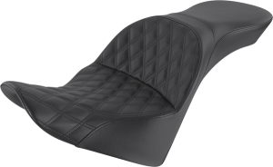 Explorer Lattice Stitch Seat Black
