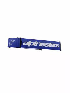 Alpinestars Supertech Goggle Strap Blue, White 