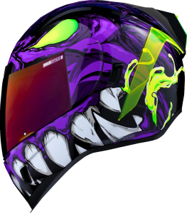 Casca Icon Airform Manik'rr Mips Purple, 12, nordicamoto.ro