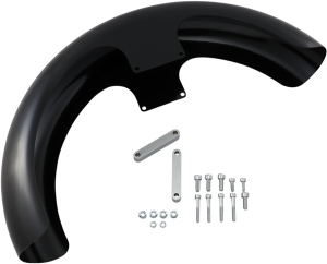 Tire Hugger Series Front Fender Black