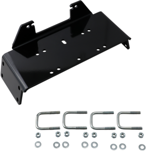 Winch Mount Mud Utv Pol 