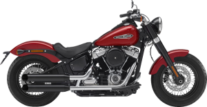 2in2 | Fusion Long Muffler Matte Black, 1, nordicamoto.ro