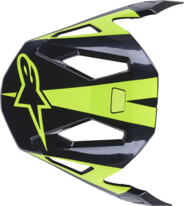 Vizor pentru casca MTB Alpinestars Missile Tech Black/Fluo Yellow