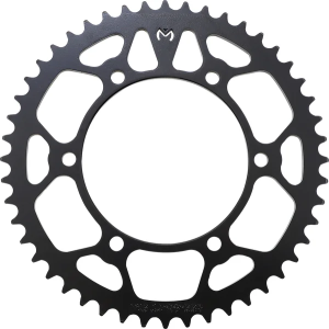 Steel Rear Sprocket Black, Zinc Plated, 2, nordicamoto.ro