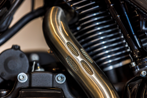 Diamondback 2-into-1 Exhaust System Brushed, 1, nordicamoto.ro
