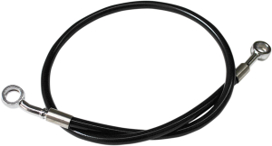 Standard Cable Kit For 18-20 Ape Hangers Black Vinyl/stainles Braided Steel Black Black
