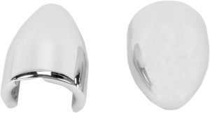 Fork Bullets Axle Nut Covers Chrome, 1, nordicamoto.ro