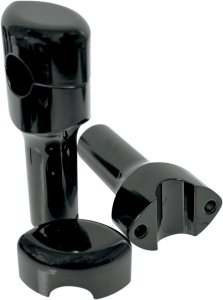 Hefty Handlebar Riser For 1-1/4(r) Handlebars Black, 1, nordicamoto.ro