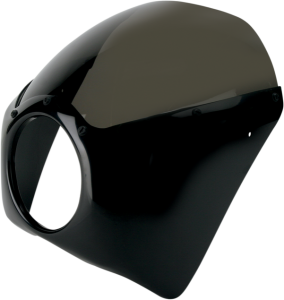 Direct Bolt-on Fairing Black, Smoke, 1, nordicamoto.ro