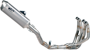 Force Full Exhaust Systems Silver, 1, nordicamoto.ro