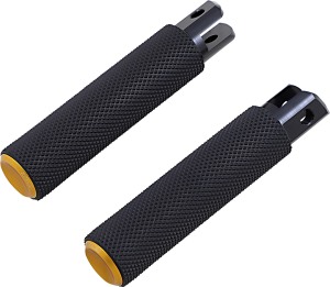 M-eight Fusion Footpegs Black, Gold, 2, nordicamoto.ro