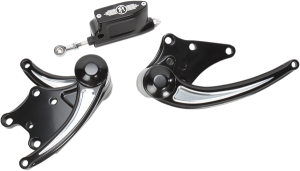 Contour Forward Controls Black, Silver Standard, 2, nordicamoto.ro