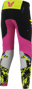 Pantaloni Punkd pentru tineri, stil sport, negru-roz, 5, nordicamoto.ro