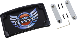 Radius Led License Plate Frame For Cvo White, 2, nordicamoto.ro