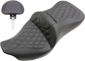 Roadsofa Lattice Stitch Seat Black, 1, nordicamoto.ro