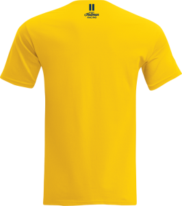 Tricou Thor Hallman Heritage Yellow L, 3, nordicamoto.ro