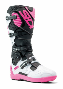 Cizme Sidi Crossfire 3 SRS Black/White/Pink