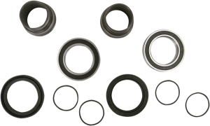 Watertight Wheel Collar And Bearing Kits Black, Silver