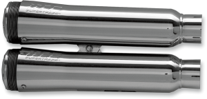 Fatshots Slip-on Muffler Chrome, 1, nordicamoto.ro