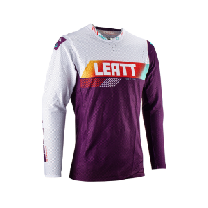 Tricou Leatt 5.5 Ultraweld Indigo White/Purple