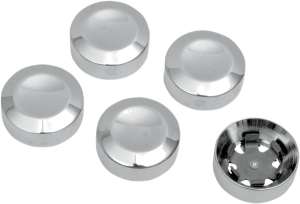 Rear Pulley Bolt Covers Chrome