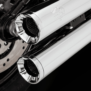 Eliminator 300 Slip-on Mufflers Chrome, 3, nordicamoto.ro