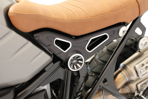 Gt Frame Cover Kit Black, Silver, 1, nordicamoto.ro