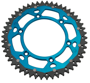 MOOSE RACING Dual Sprocket Blue, 3, nordicamoto.ro
