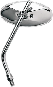 Universal Screw-in Stem Mirror Silver
