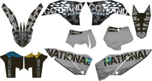 Kit stickere KTM Gotland 08-11