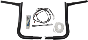 1-1/4(r) Ez Install Pointed Top Handlebar Kit Black, 4, nordicamoto.ro