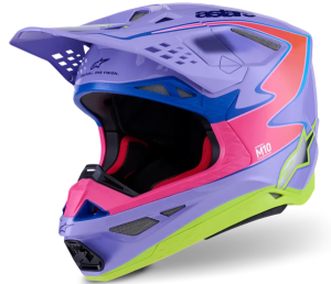 Casca Alpinestars Supertech M10 Jett Lawrence R01 Purple