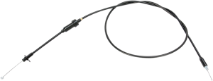 MOOSE RACING Black Vinyl Throttle Cable Black, 3, nordicamoto.ro