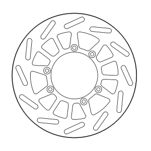 Vintage Series Brake Rotor Stainless Steel