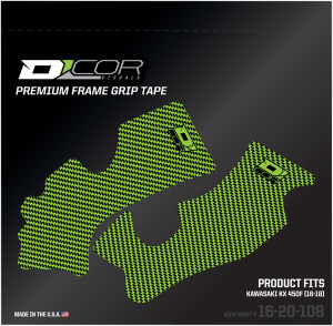 Frame Grip Tape Green, 1, nordicamoto.ro