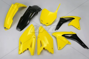 Set complet de caroserie pentru Suzuki galben, 1, nordicamoto.ro
