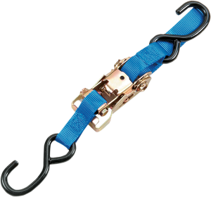 1-1/2(r) Heavy-duty Ratcheting Tie-downs Blue