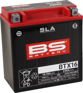 Sla Factory-activated Agm Maintenance-free Batteries Black 