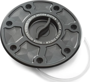 Fuel tank quick lock