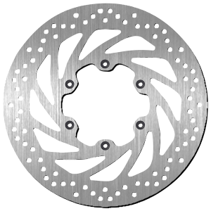 Brake Rotor Round Silver, 1, nordicamoto.ro