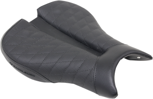 Track Lattice Stitch Seat Black