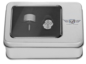 Seat Mounting Knob Silver, 1, nordicamoto.ro