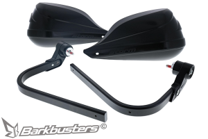 Storm Handguard – Single Point Bar End Mount - Threaded Black, 1, nordicamoto.ro