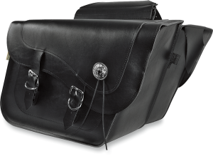 Deluxe Slant And Compact Slant Saddlebags Black, 1, nordicamoto.ro