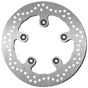 Brake Rotor Round Silver, 1, nordicamoto.ro