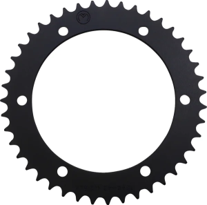 MOOSE RACING Pinion spate din aluminiu, negru 