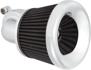 Velocity 90° Air Cleaner Kit Silver